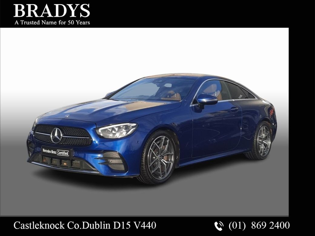 Image for 2021 Mercedes-Benz E Class 220d AMG--Coupe-- Immaculate Condition-Sat Nav-Heated Seats.