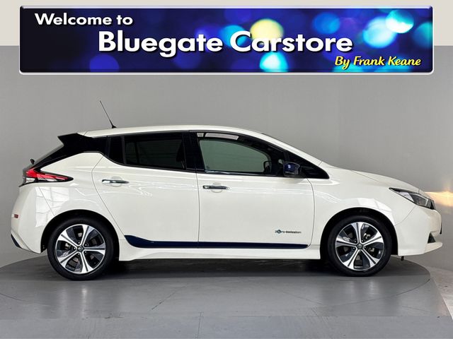 Image for 2021 Nissan Leaf PREMIUM 40KW**SEMI DIGITAL DASH**TOUCHSCREEN BLUETOOTH MEDIA**NAVIGATION**REVERSE CAMERA**PARKING SENSORS**ECO MODE**MULTIFUNCTIONAL STEERING WHEEL**CRUISE CONTROL**AUTO LIGHTS**AUTO WIPERS**ISOFIX**