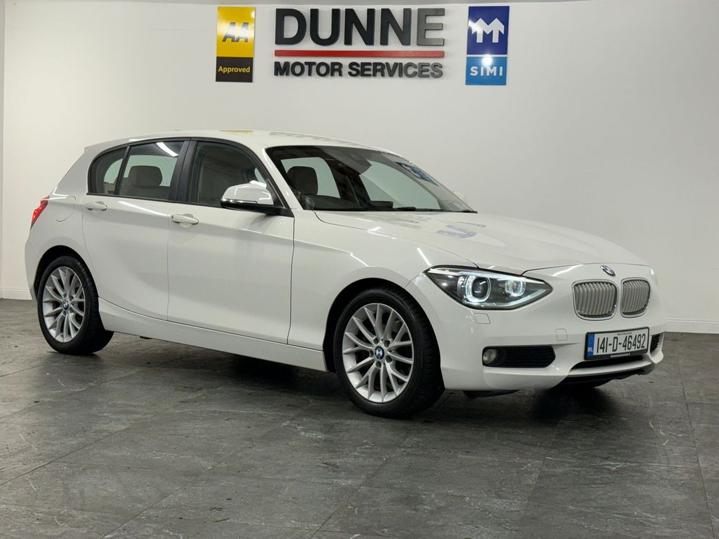 Image for 2014 BMW 1 Series *116I**REAR CAMERA**HEATED SEATS**PARKING SENSORS**FULL CREAM LEATHER **17"ALLOY WHEELS**WARRANTY**FINANCE AVAILABLE