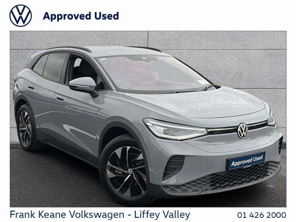 Image for 2025 Volkswagen ID.4 77KWH MATCH PRO 286BHP *MOONSTONE GREY* *LONGER RANGE* *ELECTRIC TAILGATE* *IQ HEADLIGHTS* *REAR VIEW CAMERA* *PCP AVAILABLE* *BATTERY CERTIFIED*