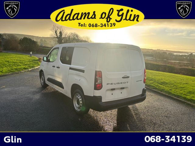 Image for 2026 Peugeot Partner Crew-Cab Professional Plus 1.5 Hdi 100bhp