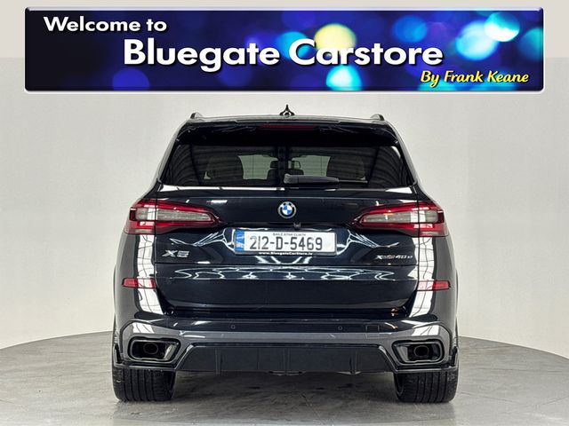 Image for 2021 BMW X5 XDRIVE45E 4DR AUTO X45E M SPORT WITH PRO PACK**PANORAMIC SUNROOF**CREAM LEATHER INTERIOR**FRONT HEATED ELECTRIC SEATS**TOUCH SCREEN INFOTAINMENT**REVERSE CAMERA**APPLECARPLAY**22"ALLOYS**