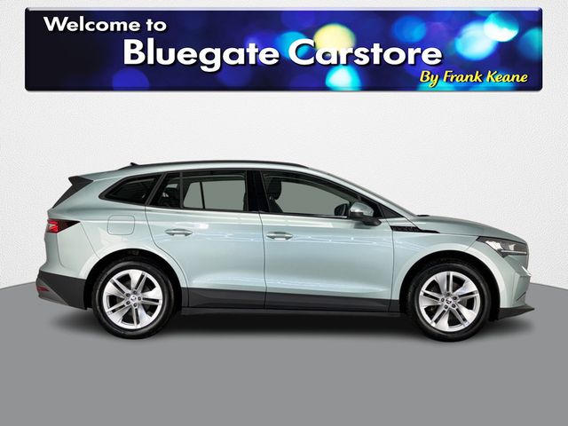 Image for 2024 Skoda Enyaq IV 60 **GREY AND BLACK INTERIOR**LARGE TOUCHSCREEN INFOTAINMENT SYSTEM**ELECTRONIC HANDBRAKE**PARKING SENSORS**19 INCH ALLOY WHEELS**REVERSE CAMERA**DIGITAL DASH**MULTIFUNCTIONAL STEERING WHEEL**
