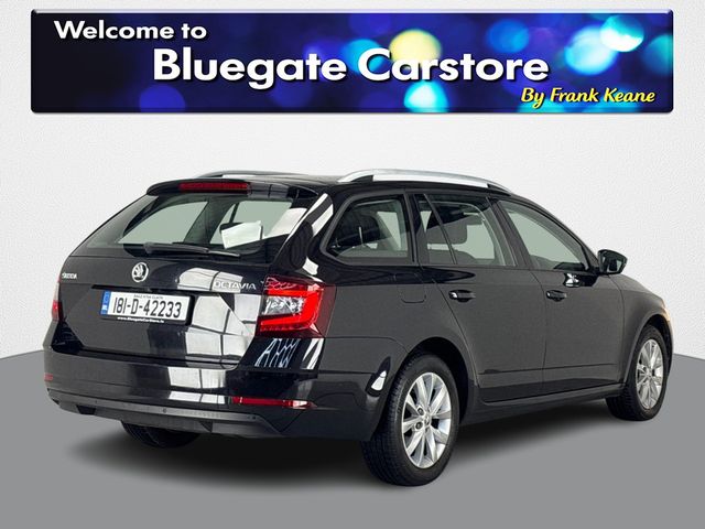 Image for 2018 Skoda Octavia COMBI AMBITION 1.0 TSI 115HP **FULL BLACK CLOTH INTERIOR**REVERSE CAMERA**PARKING SENSORS**APPLE CARPLAY**ANDROID AUTO**START/STOP**MANUAL HANDBRAKE**USB CHARGING PORT**CD PLAYER** ISOFIX**