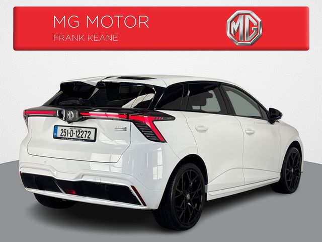 Image for 2025 MG MG4 LR -EXCLUSIVE- 64KWH **UPGRADED 19 INCH BLACK ALLOYS**FRONT HEATED SEATS**HEATED STEERING WHEEL**DRIVE MODES**FULL BLACK INTERIOR**REVERSE CAMERA**€3000 WORTH OF EXTRAS **REVERSE SENSORS**
