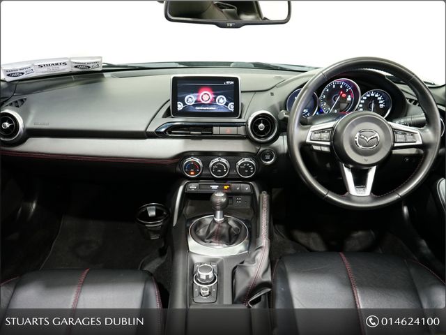 Image for 2017 Mazda MX-5 1.5P (131PS) RF GT 2DRBLACK LEATHER* HEATED SEATS, KEYLESS ENTRY, ADAPTIVE LIGHTING, LANE DEPARTURE WARNING, BOSE, CRUISE & CLIMATE, PDC*HP CAN BE ARRANGED. TRADE 
