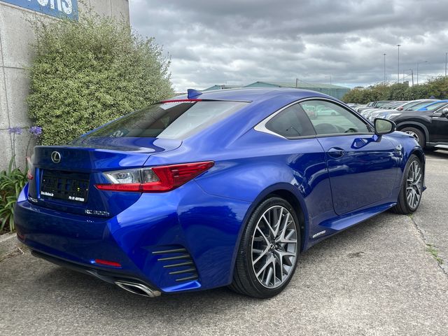 Image for 2016 Lexus RC 300h F SPORT AUTOMATIC HYBRID 2.5 PETROL //HIGH SPEC//LOW MILES//FULL RED LEATHER HEATED/COOLED ELECTRIC SEATS//REVERSE CAMERA//SUNROOF//HEATED STEERING WHEEL//KEYLESS ENTRY//ADAPTIVE CRUISE CONTROL//