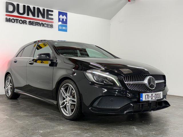 Image for 2017 Mercedes-Benz A 180 **AMG-LINE PREMIUM P­LUS**PANORAMIC ROOF**18" DIAMOND CUT ALLOYS**KEYLESS ENTRY AND START**DRIVER AND PASSENGER ELECTRIC MEMORY SEATS**HARMON KARDON SOUND SYSTEM**2 KEYS**