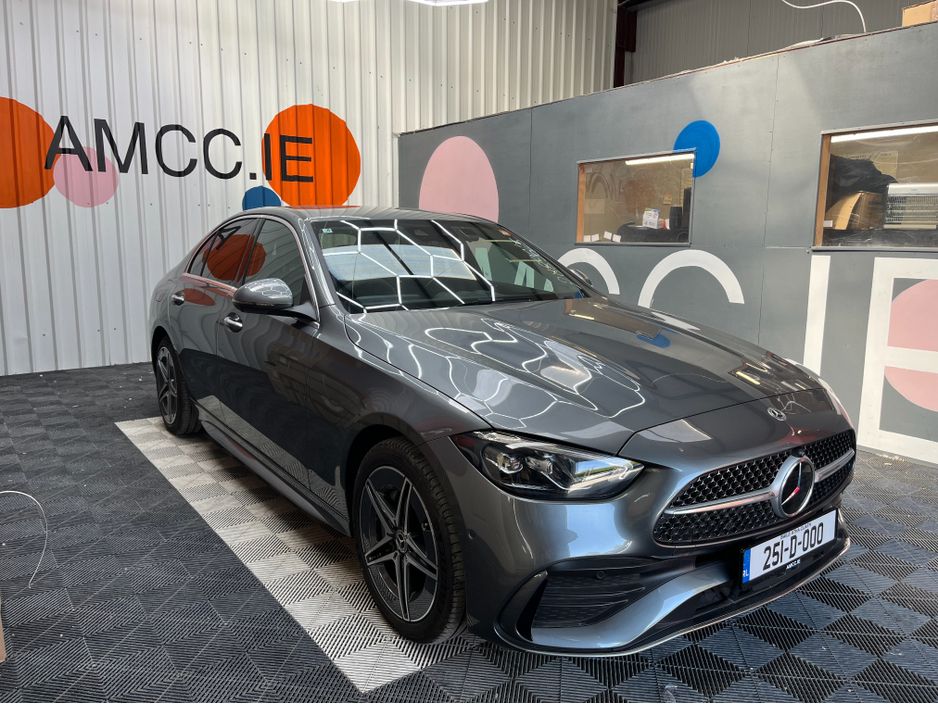 Image for 2025 Mercedes-Benz C Class 2025 MERCEDES-BENZ C350E SPORTS 2.0 AUTOMATIC / CRUISE CONTROL / 360° CAMERA / ELECTRIC MEMORY & HEATED SEATS / PADDLE SHIFTERS / AMBIENT LIGHTS / APPLE CARPLAY AND MORE