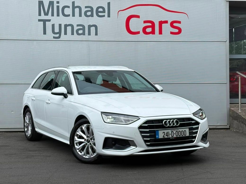 Image for 2024 Audi A4 2.0 Diesel 35 Sport Estate Auto, 17” Sport Alloys, Black Leather, Heated Seats, CarPlay, Camera - First Registered in February 2024. Trade in Price €34, 999