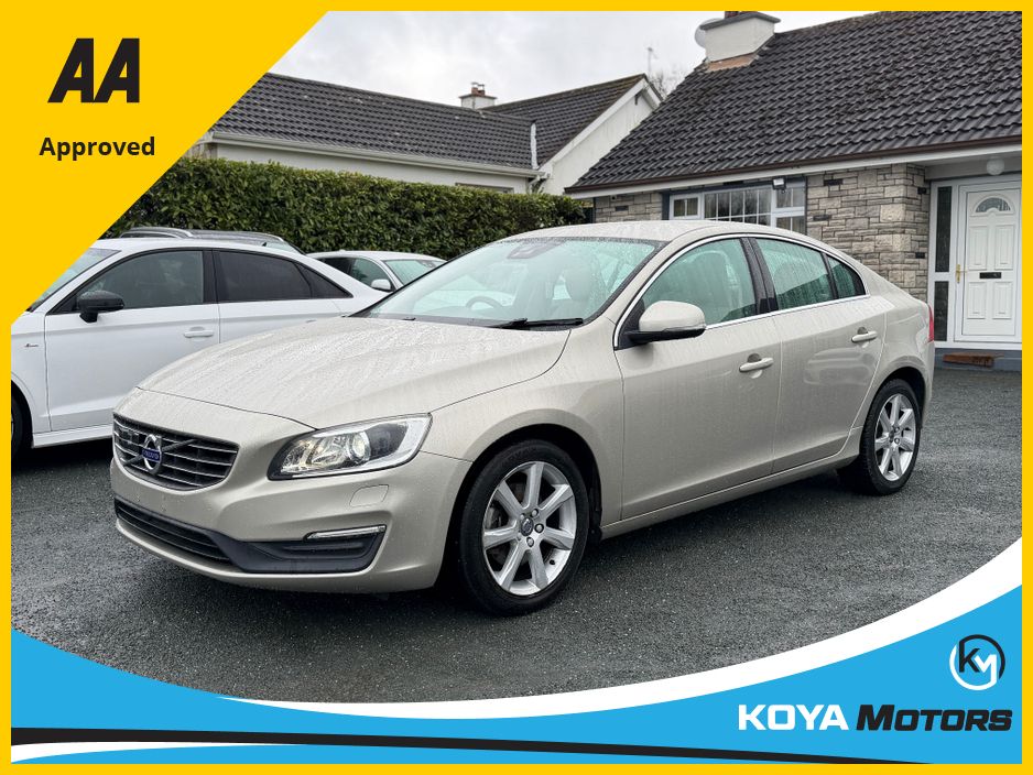 Image for 2018 Volvo S60 2.0 D4 SE DYNAMIC PLUS DIESEL AUTOMATIC // TINY KMS // MASSIVE SPEC // FULL HEATED LEATHER // REVERSING CAMERA // CRUISE CONTROL // LANE ASSIST // COLLISION WARNING SYSTEM // UPGRADED SPORT ALLOYS