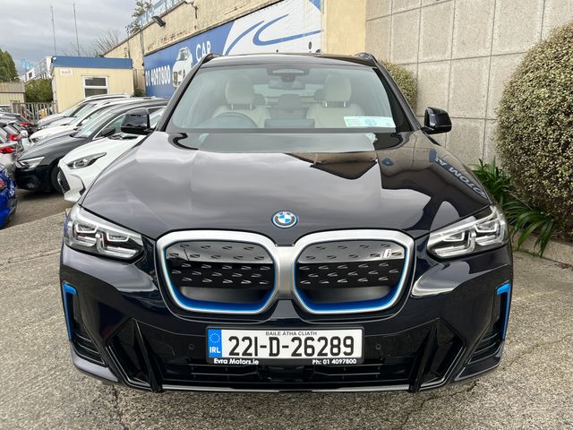 Image for 2022 BMW iX3 M-SPORT AUTOMATIC FULL ELECTRIC //HIGH SPEC//PANORAMIC GLASS ROOF//FULL LEATHER HEATED SEATS//HEATED STEERING WHEEL//REVERSE CAMERA//SAT NAV//