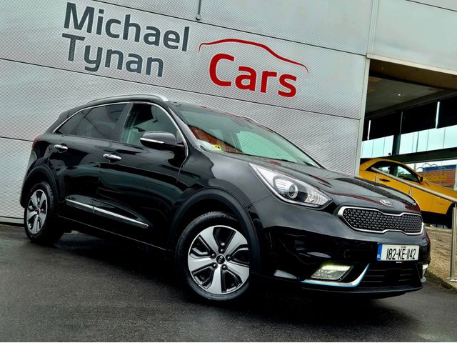 Image for 2018 Kia Niro 1.6 Petrol Plug-In Hybrid Platinum, Grey Leather, Heated Seats, Heated Steering Wheel, Camra, CarPlay/Android Auto, Roof Rails
