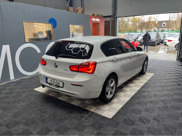Image for 2017 BMW 1 Series €17950! 2017 BMW 1 SERIES AUTOMATIC 118D SPORTS 2.0L DIESEL / 79K KMS / ADAPTIVE CRUISE CONTROL, LANE ASSIST, REVERSE CAMERA & MORE