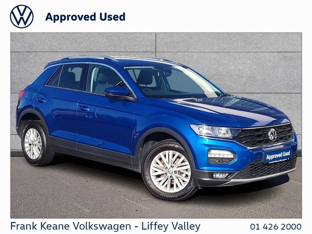 Image for 2019 Volkswagen T-Roc DESIGN 1.0TSI 115BHP *CARPLAY & ANDROID AUTO* *RAVENNA BLU METALLIC* *12 MONTH FRANK KEANE WARRANTY*