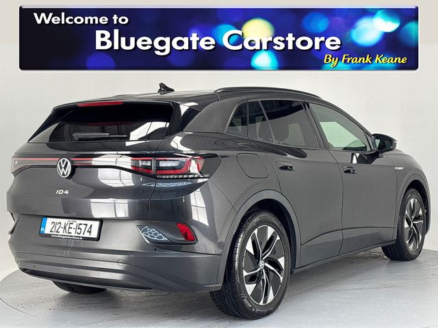 Image for 2021 Volkswagen ID.4 PRO 150 KW LIFE 77KWH 204BHP**HALF ALCANTARA HALF LEATHER INTERIOR**TOUCH SCREEN MEDIA DISPLAY**APPLE CARPLAY**DIGITAL DASH**MULTIFUNCTIONAL STEERING WHEEL**PARKING SENSORS**SATNAV**FINANCE AVAILABLE*