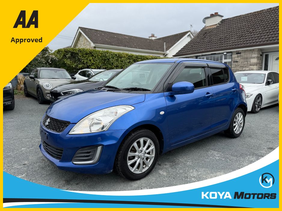 Image for 2016 Suzuki Swift 1.2 XG PETROL 5 SPEED MANUAL // BOOST BLUE PEARL METALLIC // LANE ASSIST // PRIVACY PACK // COLLISION BRAKING ASSIST // REVERSING CAMERA // UPGRADED SPORT ALLOYS // AA DEALER APPROVED 2026