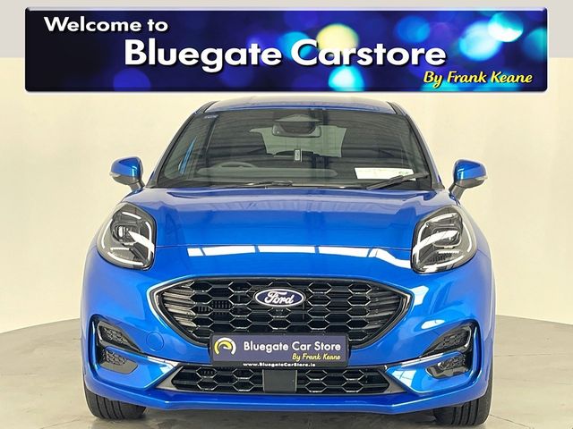 Image for 2025 Ford Puma ST-LINE 5DR 1.0T 125 MHEV**DIGITAL DASH**HEATED MULTIFUNCTIONAL STEERING WHEEL**FRONT HEATED SEATS**TOUCH SCREEN MEDIA DISPLAY**APPLE CARPLAY**NAVIGATION**REVERSE CAMERA**PARKING SENSORS*17INCH ALLOY*