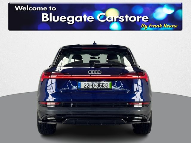 Image for 2022 Audi e-tron 50 QUATTRO WITH KIT**BLACK LEATHER INTERIOR**FRONT HEATED SEATS**TOUCH SCREEN MEDIA DISPLAY**APPLECARPLAY**REVERSE CAMERA**DRIVE SELECT MODES**ELECTRIC TAILGATE**MULTIFUNCTIONAL STEERING WHEEL**