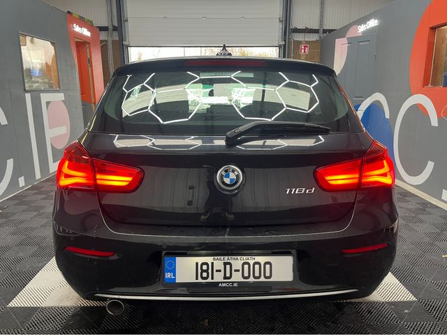 Image for 2018 BMW 1 Series €15950 2018 BMW 118D STYLE 2.0 AUTOMATIC / CRUISE CONTROL / REVERSE CAMERA / HEATED SEATS AND MORE