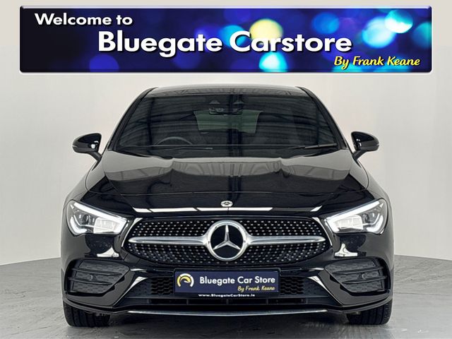 Image for 2022 Mercedes-Benz CLA Class AMG LINE PREMIUM E PLUS**PAN ROOF**DIGITAL DASH**TOUCH SCREEN BLUETOOTH MEDIA**APPLE CAR PLAY**MULTIFUNCTIONAL STEERING WHEEL**HEATED LEATHER SEATS**CRUISE CONTROL**AMBIENT LIGHTING**REVERSE CAMERA**