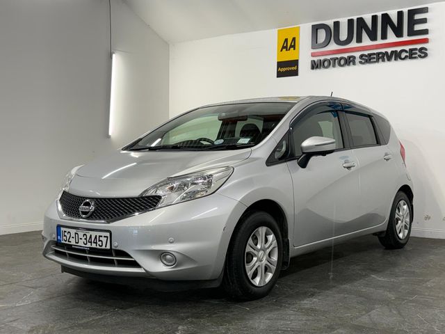Image for 2015 Nissan Note **360 CAMERA**1.2 AUTO**LOW MILEAGE**LANE DEPARTURE WARNING**COLLISION WARNING**REAR CAMERA**BLUETOOTH STREAMING**TWO KEYS**FOLDING MIRRORS**WARRANTY**FINANCE AVAILABLE