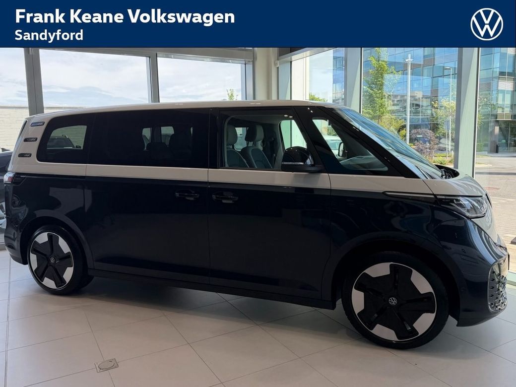 Image for 2026 Volkswagen ID. Buzz EDITION 86KWH 280BHP *NOW AVAILABLE FOR IMMEDITATE DELIVERY* *0% FINANCE* *TWO TONE PAINT* *FOLDING TRAILER HITCH* *PANAROMIC GLASS ROOF* *21" BROMBREG ALLOYS* *IQ LED MATRIX HEADLIGHTS* *360 AREA VIE