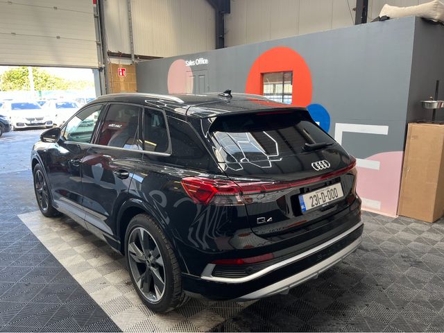 Image for 2023 Audi Q4 e-tron €32950 2023 AUDI Q4 E-TRON 40 S-LINE AUTOMATIC / CRUISE CONTROL / 360° CAMERA / ELECTRIC MEMORY & HEATED SEATS / PANORAMIC SUNROOF / PADDLE SHIFTERS / AMBIENT LIGHTS / APPLE CARPLAY AND MORE