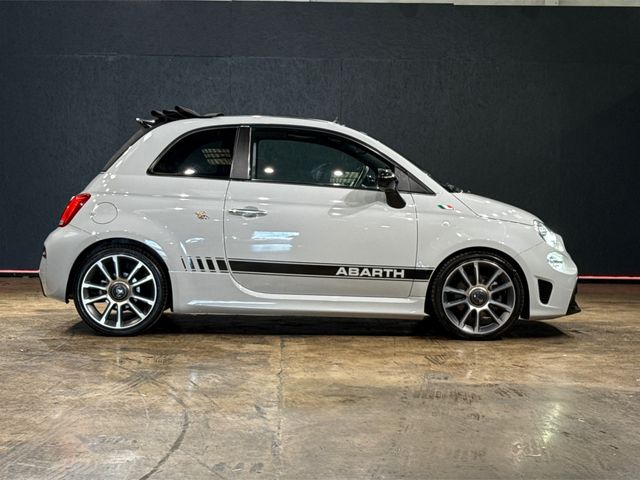 Image for 2022 Abarth 595c CABRIOLET "TURISMO" EDITION - PADDLE SHIFT AUTO 1.4L TURBO - ELECTRIC FOLDING SOFT-TOP - BESPOKE BLACK LEATHER UPHOLSTERY - TWO TONE COLOUR SCHEME - 17" ALLOY WHEELS
