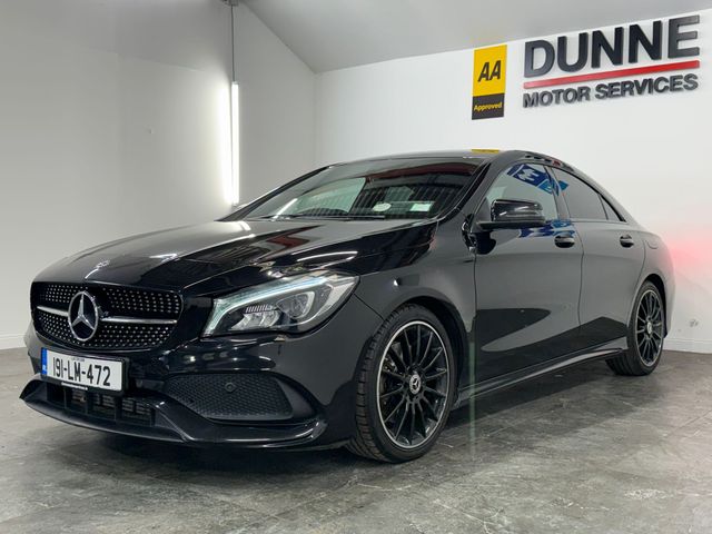 Image for 2019 Mercedes-Benz CLA Class **4 MATIC **AMG **NIGHT EDITION **187 BHP **MULTIPLE DRIVING MODES **18'' DIAMOND CUT WHEELS **HEATED FULLY ELECTRIC SEATS **HALF LEATHER HALF ALCANTARA SEATS **AMBIANT INTERIOR LIGHTING **