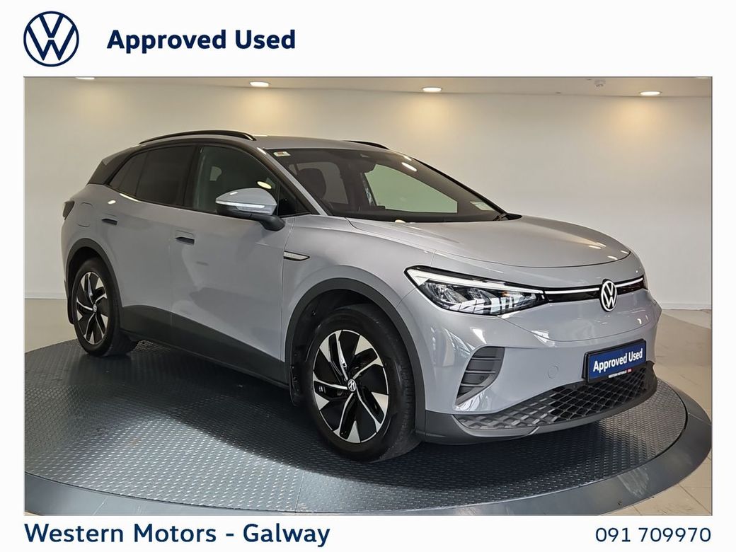 Image for 2023 Volkswagen ID.4 LIFE 52kWh 148HP, Irish car, FSH, Sat nav, Heated Seats, Alloys, Privacy Glass, App Connect, Massive Value & Class Colour + much more