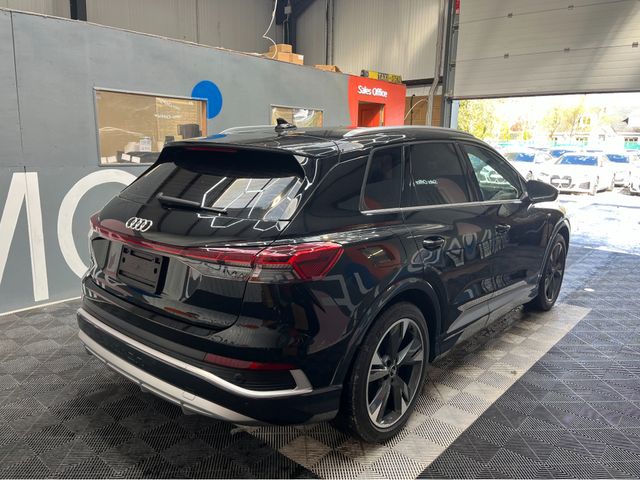 Image for 2022 Audi Q4 e-tron €31950 2022 AUDI Q4 E-TRON 40 S-LINE AUTOMATI / CRUISE CONTROL / 360° CAMERA / ELECTRIC MEMORY & HEATED SEATS / PADDLE SHIFTERS / AMBIENT LIGHTS / APPLE CARPLAY AND MORE