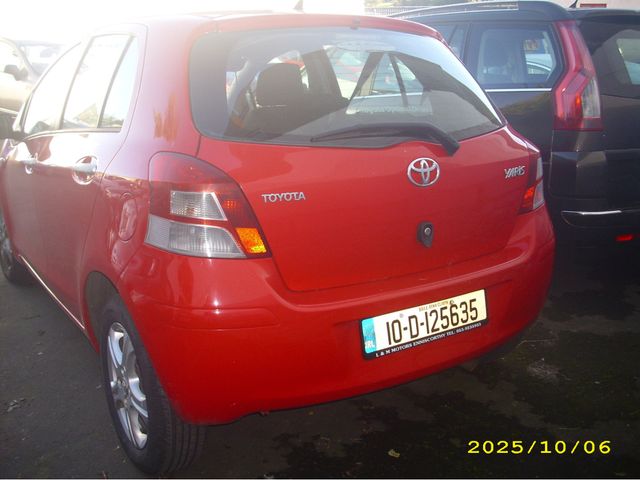 Image for 2010 Toyota Yaris TR 1.3 3 VVT-I 5DR 99BHP 1.33