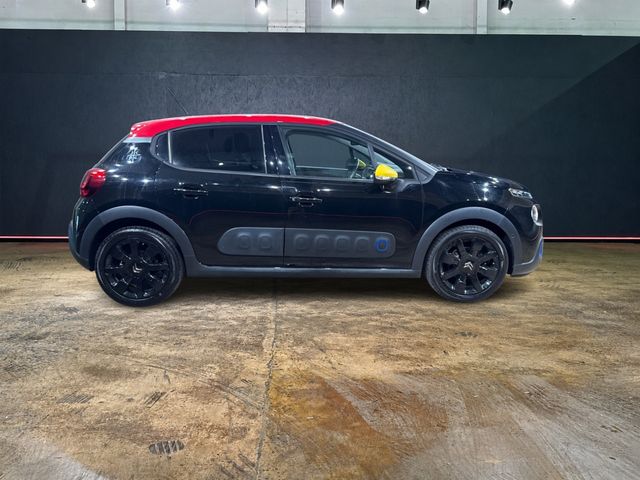 Image for 2019 Citroen C3 1.2 AUTOMATIC - JCC (JEAN-CHARLES DE CASTELBAJAC) PLUS LIMITED EDITION - UPGRADED ALLOYS - BLACK/RED TWO TONE - YELLOW/BLUE INSERTS