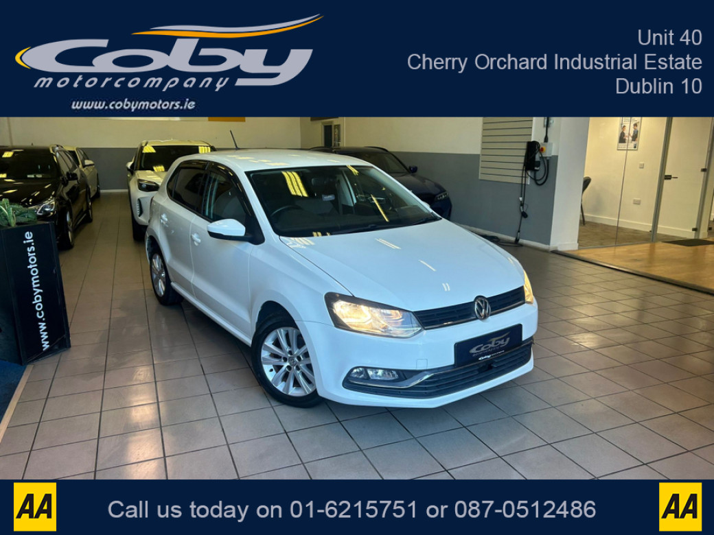 Image for 2016 Volkswagen Polo 1.2 TSI Comfortline Auto 5DRNew NCT done before collection, Alloy Wheels, Sat Nav, Mirror Link, Climate Control, Bluetooth, Auto Lights/Wipers, MFSW, Full Electrics and much more.