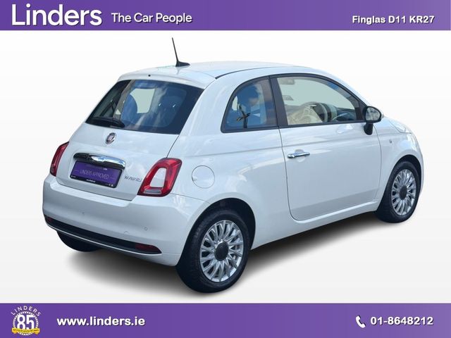 Image for 2022 Fiat 500 1.0 70 HP Connect