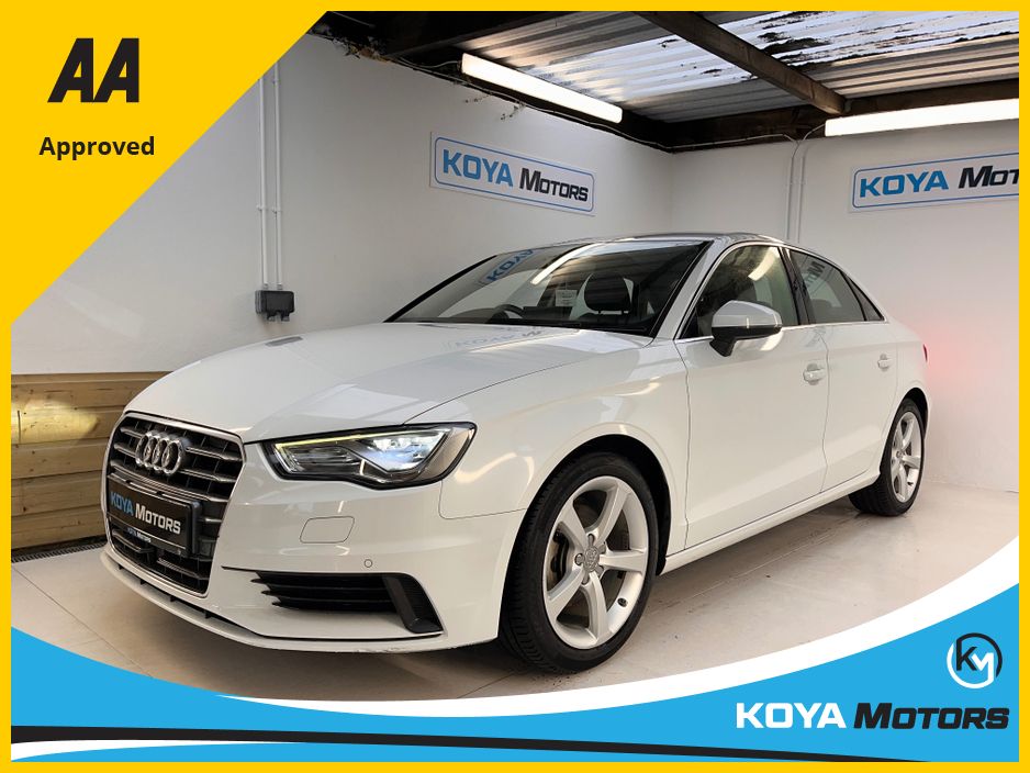 Image for 2016 Audi A3 Saloon 1.4 TFSI SE SPORT PLUS PETROL AUTOMATIC // JUST 77000 KMS FROM NEW // STUNNING CAR THROUGHOUT // BLUETOOTH MEDIA // UPGRADED ALLOYS // FULL PARK ASSIST // REVERSING CAMERA