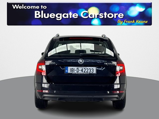 Image for 2018 Skoda Octavia COMBI AMBITION 1.0 TSI 115HP **FULL BLACK CLOTH INTERIOR**REVERSE CAMERA**PARKING SENSORS**APPLE CARPLAY**ANDROID AUTO**START/STOP**MANUAL HANDBRAKE**USB CHARGING PORT**CD PLAYER** ISOFIX**