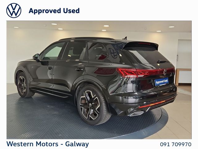 Image for 2024 Volkswagen Touareg R-Line 3.0TDI, Black Pack, 20" YORK Alloys, Power Folding Towbar, Vienna Leather Heated Seats, Air Suspension, Rear Camera, Adaptive Cruise, IQ Matrix Lights Plus Much More