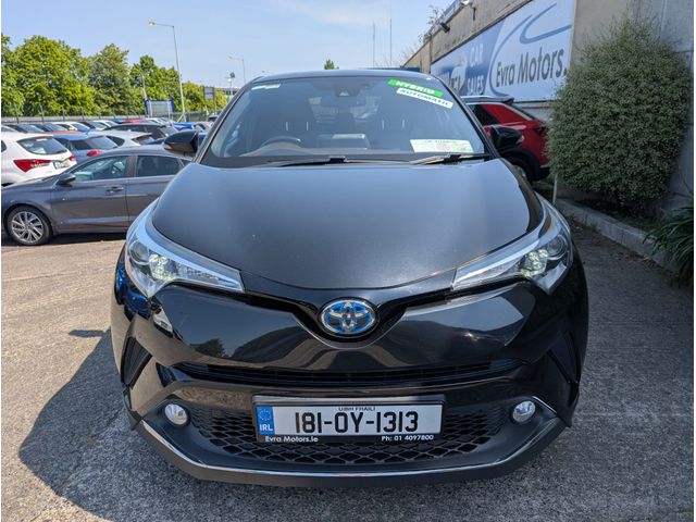 Image for 2018 Toyota C-HR SOL HYBRID AUTOMATIC 1.8 PETROL //HALF LEATHER HEATED SEATS//REVERSE CAMERA//KEYLESS ENTRY//ADAPTIVE CRUISE CONTROL//