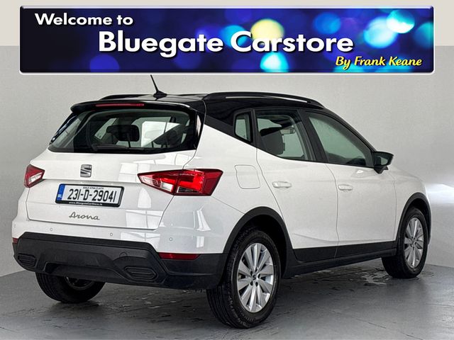 Image for 2023 SEAT Arona PA 1.0 TSI 110HP**DIGITAL DASH**MULTIFUNCTIONAL STEERING WHEEL**TOUCH SCREEN MEDIA DISPLAY**PARKING SENSORS**BLACK CLOTH INTERIOR**AIR CONDITIONING**ISOFIX**FINANCE AVAILABLE**
