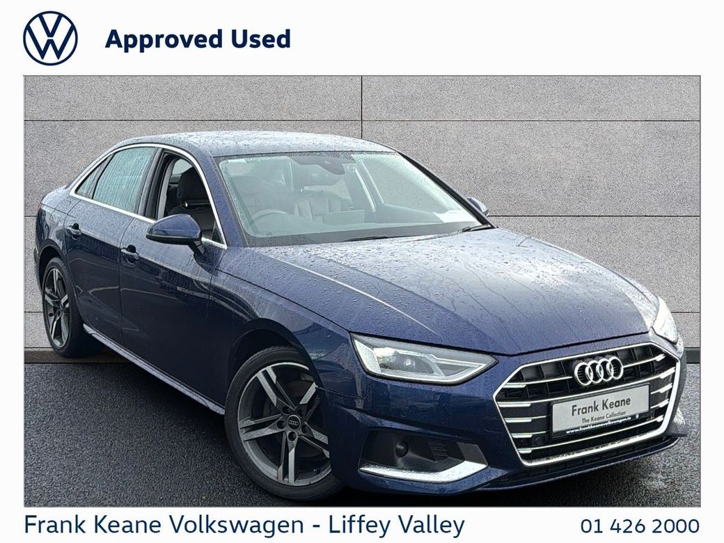 Image for 2022 Audi A4 SE AUTO 35 TDI 163HP *FULL BLACK LEATHER* *ONE OWNER CAR* *NEW NCT* *12 MONTHS FRANK KEANE WARRANTY* *FINANCE AVAILABLE*