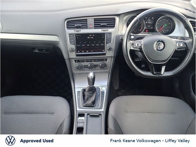 Image for 2016 Volkswagen Golf COMFORTLINE AUTO 1.2TSI 115BHP *REAR VIEW CAMERA**SILVER* *NEW NCT* *12 MONTHS FRANK KEANE WARRANTY* *FINANCE AVAILABLE*