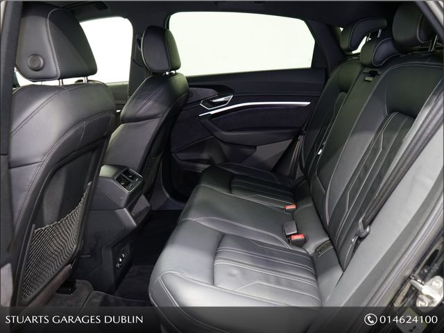 Image for 2023 Audi e-tron *SOLD DEPOSIT TAKEN*E-TRON 55 S LINE QUATTRO: 360 CAMERA, BANG AND OLUFSEN SOUND, MYTHOS BLACK METALLIC CONTRASTING GREY VALCONA LEATHER, 21” DIAMOND CUT ALLOYS