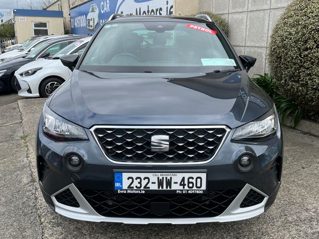 Image for 2023 SEAT Arona XCELLENCE 1.0 PETROL MANUAL //HIGH SPEC//HALF LEATHER SEATS//SAT NAV//REVERSE CAMERA//KEYLESS ENTRY//