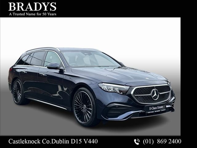 Image for 2026 Mercedes-Benz E Class E 300de Estate AMG Plus--20" Black Multispoke Alloys