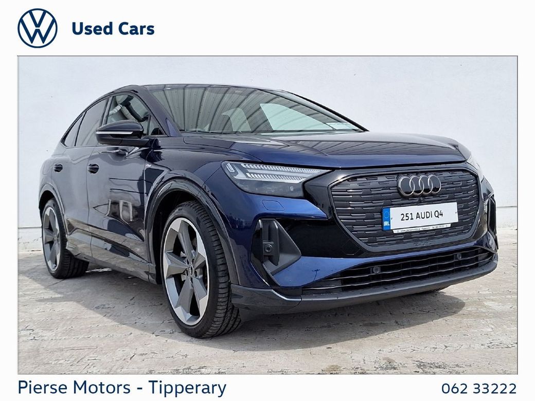 Image for 2025 Audi Q4 e-tron Q4 SPORTBACK Black Edition 45 286 82kWh Auto