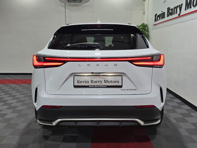 Image for 2024 Lexus NX 450H+ 2.5 F-SPORT (PREMIUM PLUS PACK) PHEV 4WD AUTOMATIC **HUGE SPEC / ACTIVE RADAR CRUISE CONTROL / ELECTRIC SUNROOF / HEATED & COOLING FRONT SEATS / TWO TONE LEATHER / 360 DEGREE PARKING CAMERA**