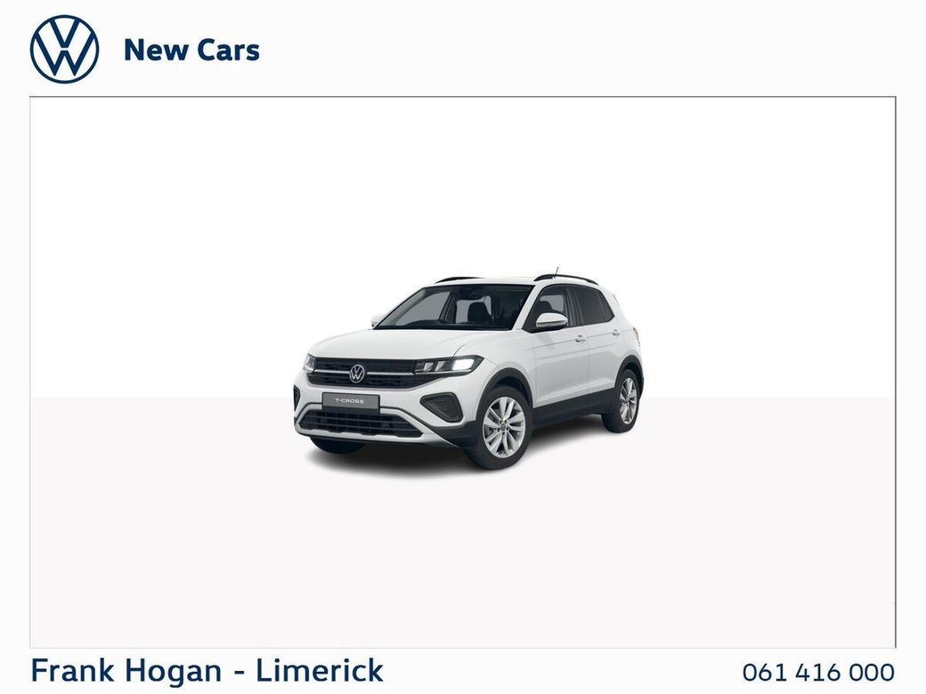 Image for 2026 Volkswagen T-Cross Edition 75 1.0TSI 5 Speed Manual (PCP €483 Monthly)