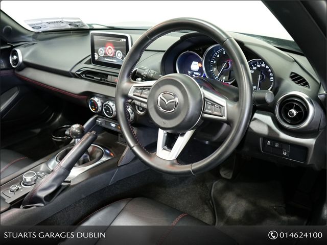Image for 2017 Mazda MX-5 1.5P (131PS) RF GT 2DRBLACK LEATHER* HEATED SEATS, KEYLESS ENTRY, ADAPTIVE LIGHTING, LANE DEPARTURE WARNING, BOSE, CRUISE & CLIMATE, PDC*HP CAN BE ARRANGED. TRADE 